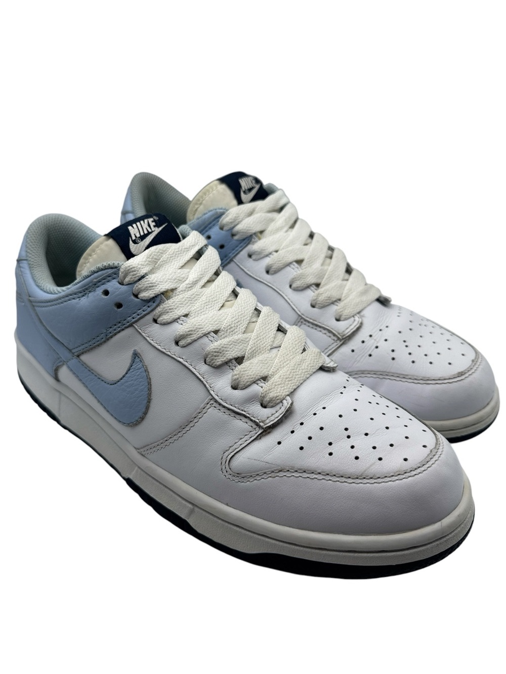 Nike Dunk Low UNC Ice Blue White 2008 Size 9 Sneakers 318019-141